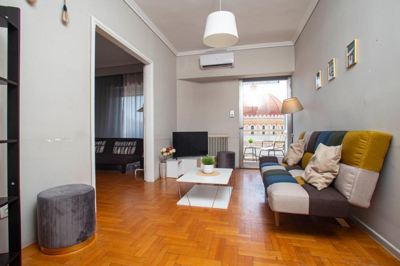 Ferienwohnung Houseloft Duomo Vista Thessaloniki Exterior foto